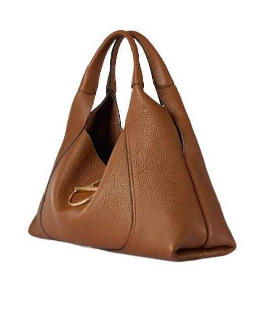 Gucci Brown Softbit Maxi Shoulder Bag