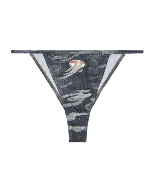 DIESEL Gray Camille-Utlt Bikini Bottoms