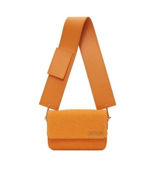 Jacquemus Orange Le Carinu Shoulder Bag