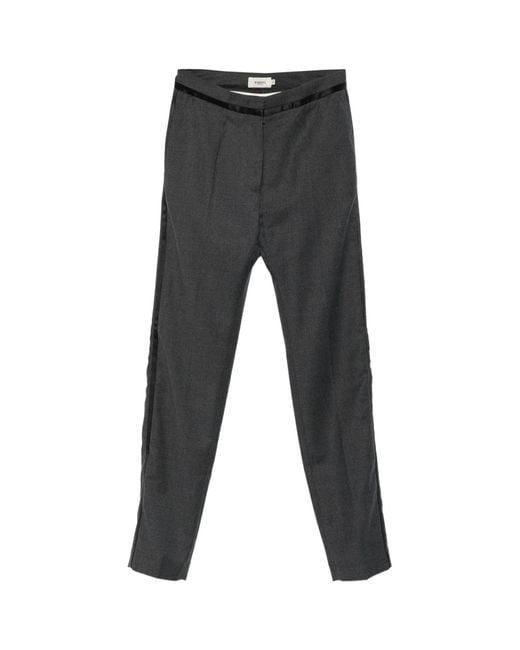 Barena Black Pleated Trousers
