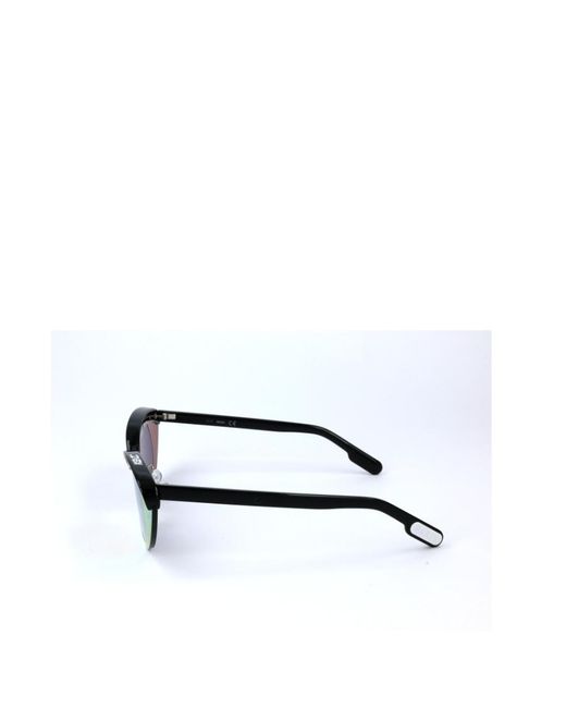 KENZO White Matching Logo Sunglasses