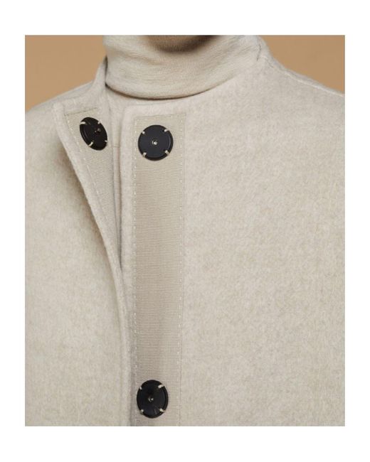 Max Mara Natural Atelier Crewneck Long-Sleeved Coat