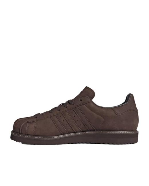 Adidas Originals Brown Superstar Lux Shoes for men