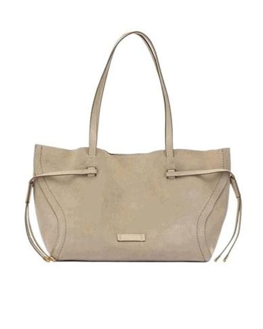 Gianni Chiarini Natural Drawstring Shoulder Bag