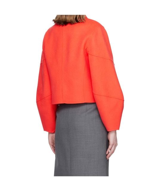 Mackage Red Long-Sleeved Casual Jacket