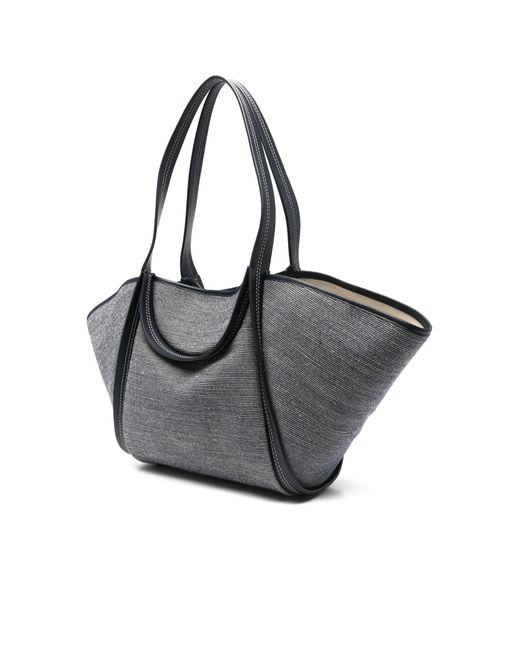 Hereu Gray Cuber Tote Bag