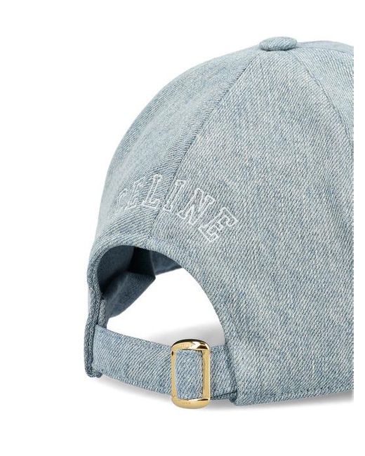 Céline Blue Logo Hat