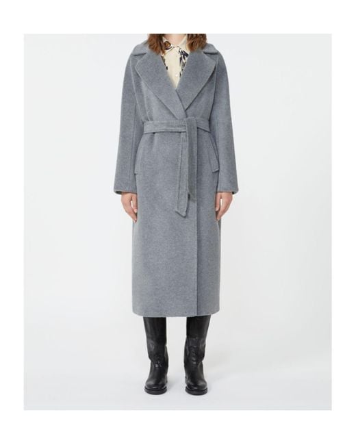 Weekend by Maxmara Gray Tempera Belted Coat