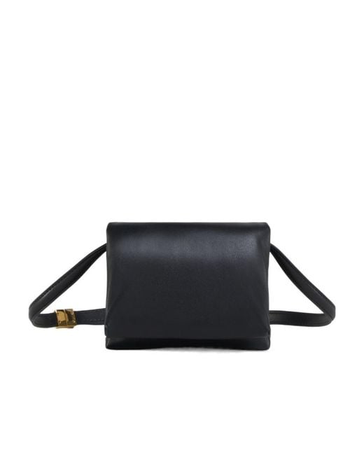 Marni Black Xaml Mini Clutch Bag