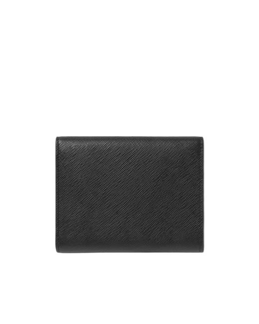 Montblanc Black Sartorial 6Cc Wallet for men