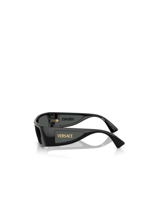Versace Multicolor Logo Sunglasses for men