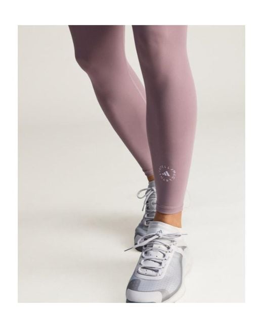 Adidas By Stella McCartney Purple Training 7/8 Leggings