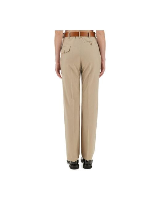 Moschino Natural Belt Loop Track Pants