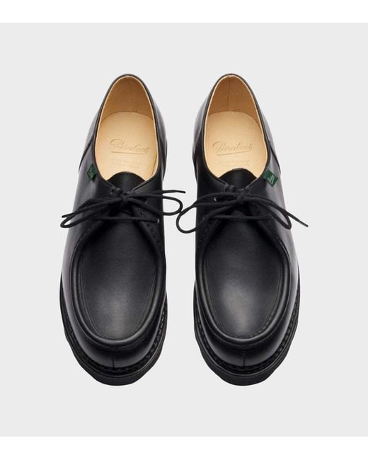 Paraboot Black Griff Lis Noir Loafers
