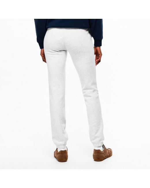 Anine Bing White Logo Detail Sweatpants