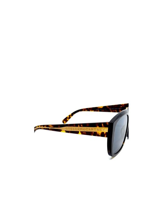 Stella McCartney Blue Eyewear Square Frame Sunglasses