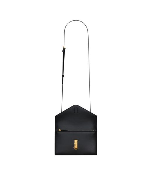 Saint Laurent White Envelope Foldovet Top Mini Shoulder Bag