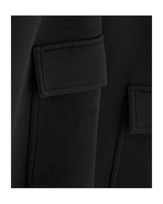 Varley Black The Cargo Pant Stretch-Jersey Sweatpants