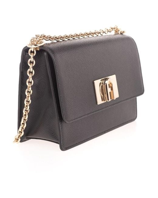 Furla Black 1927 Mini Crossbody Bag