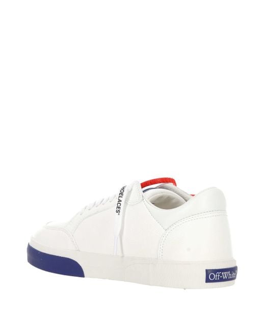 Off-White c/o Virgil Abloh White Round Toe Lace-Up Sneakers for men