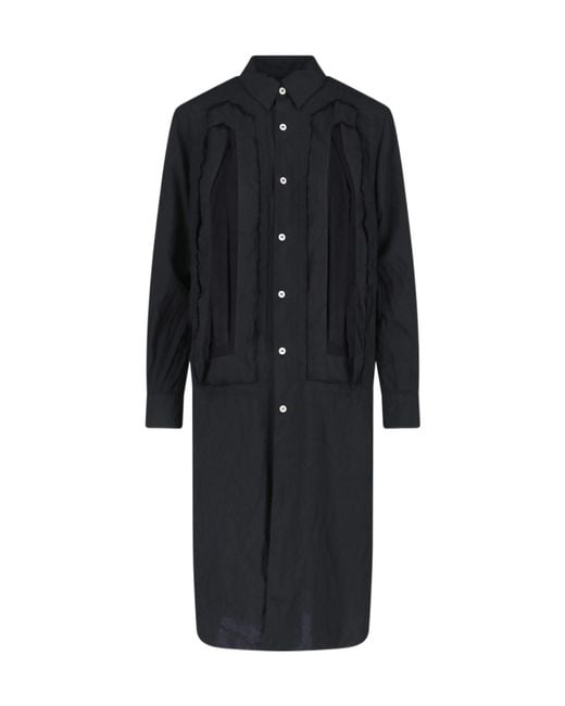 Comme des Garçons Black Comme Des Garçons Homme Plus Crinkled Effect Shirt