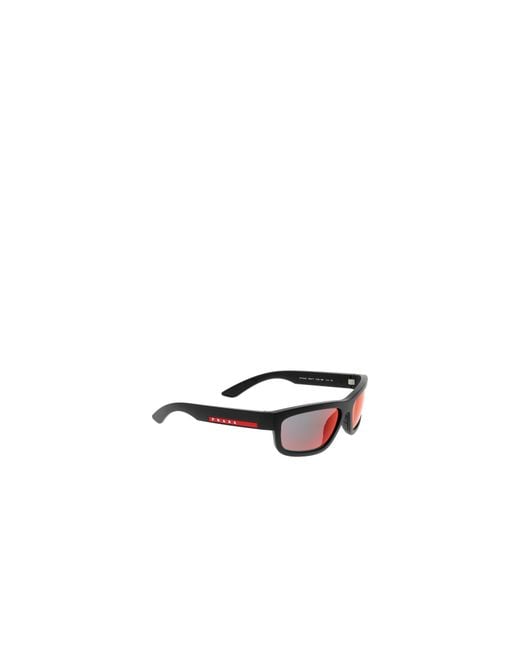 Prada White Logo Sunglasses for men