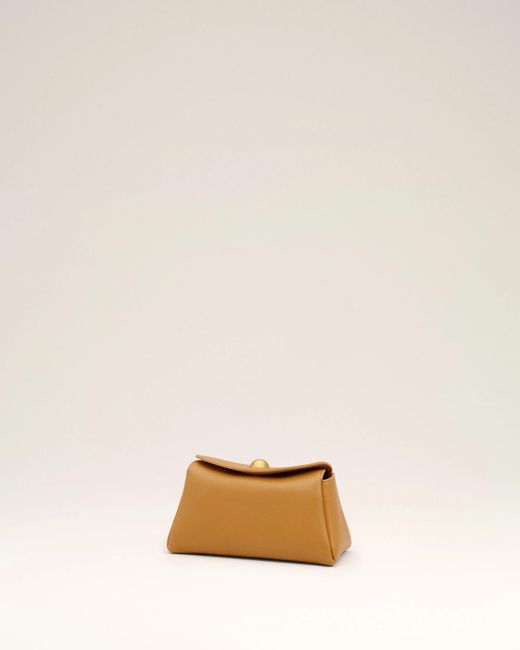 AMI White Mini Carrousel Clutch Bag for men