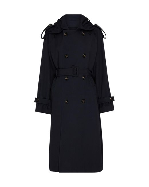 Bottega Veneta Black Long-Sleeved Coat