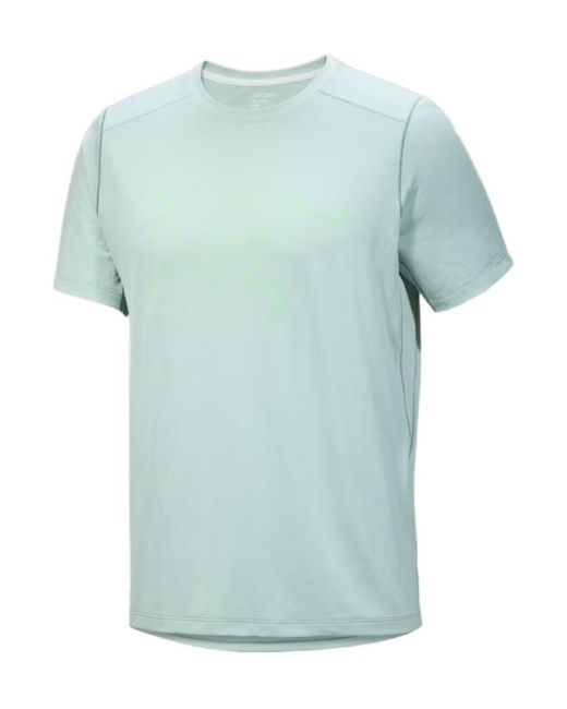Arc'teryx Blue Cormac Logo Shirt Ss for men