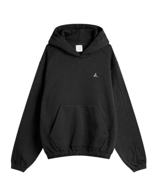 Roa Black Long-Sleeved Sweatshirt for men