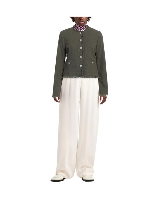 Rag & Bone Green Simple Tweed Jacket