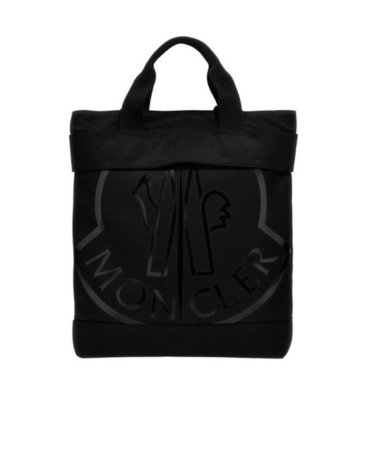 Moncler Black Logo Handbag