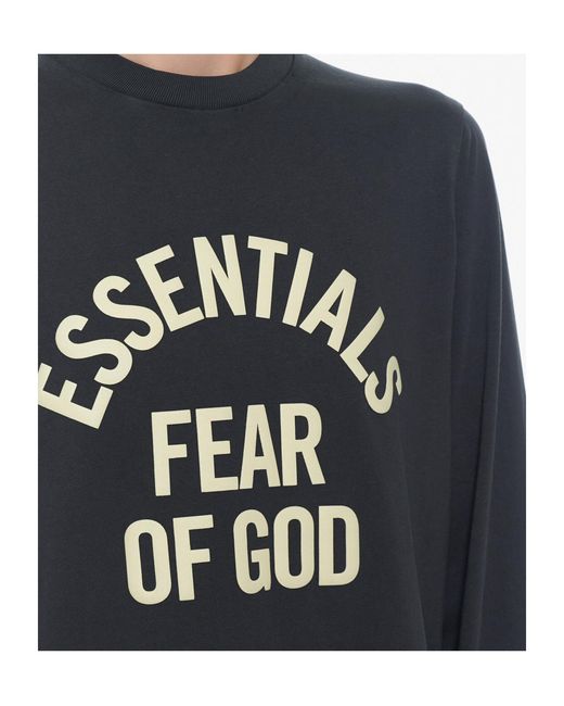 Fear Of God Black Long-Sleeve T-Shirt