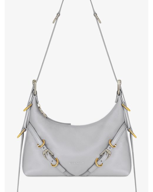 Givenchy White Voyou Zipped Mini Crossbody Bag