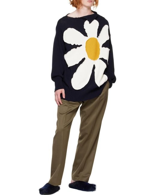 Marni Blue Fussbett Slip-On Flat Mules for men