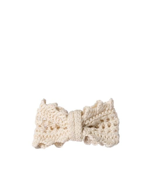 Miu Miu Natural Cotton Hair Clip