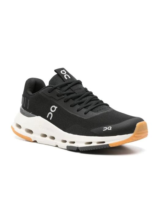 On Shoes Black Cloudnova Form 2 Sneakers