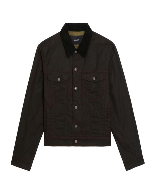 Zadig & Voltaire Black Bases Jacket for men