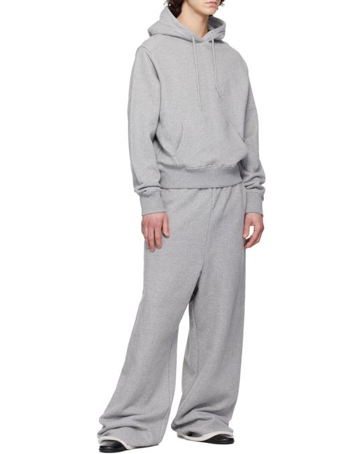 Entire studios Gray Full Wide-Leg Joggers for men