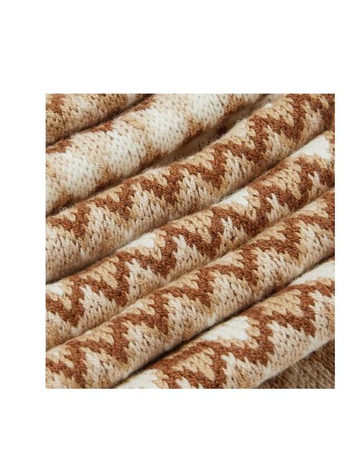 Fendi White Nordic Scarf