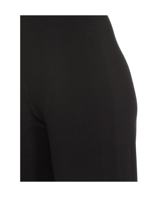 Norma Kamali Black Sleeveless Wide-Leg Jumpsuit