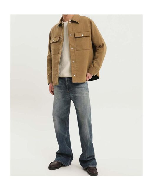 1989 STUDIO Natural Buttoned Pocket Jacket for men