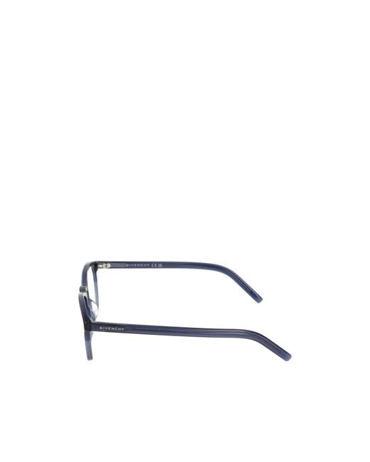 Givenchy White Eyewear Round Frame Glasses for men