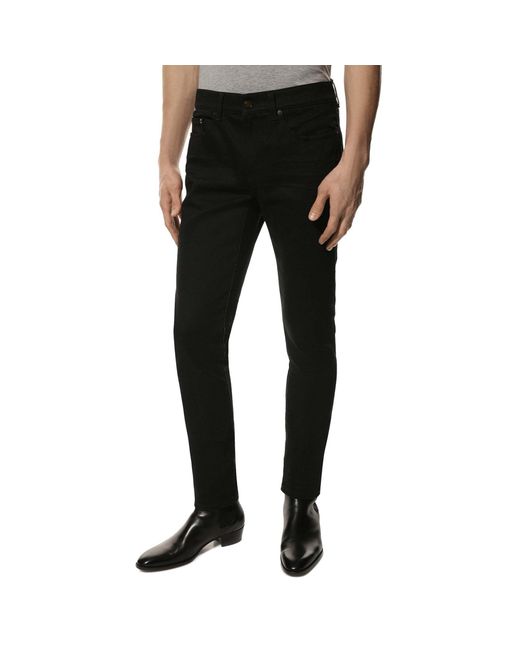 Saint Laurent Black Multi-Pocket Jeans for men
