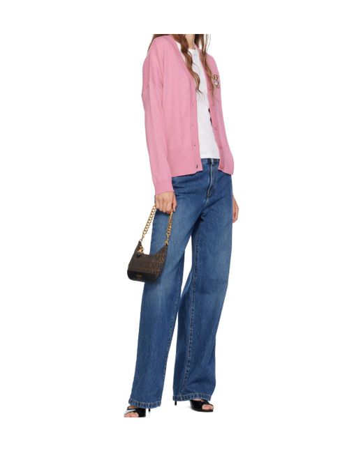 Moschino Blue Belt Loop Jeans