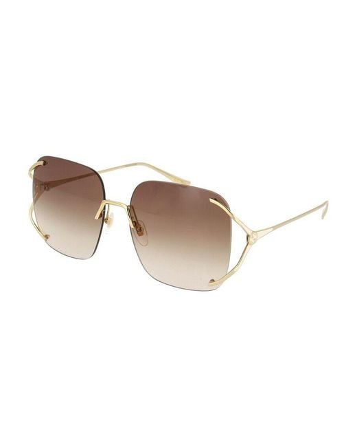 Gucci Multicolor Eyewear Square Frame Sunglasses