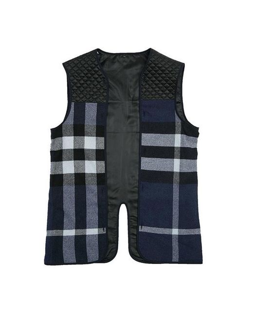 Burberry Blue Inner Detachable Coat for men