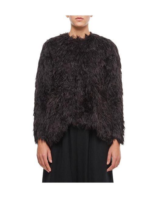 Comme des Garçons Black Long-Sleeved Sweater