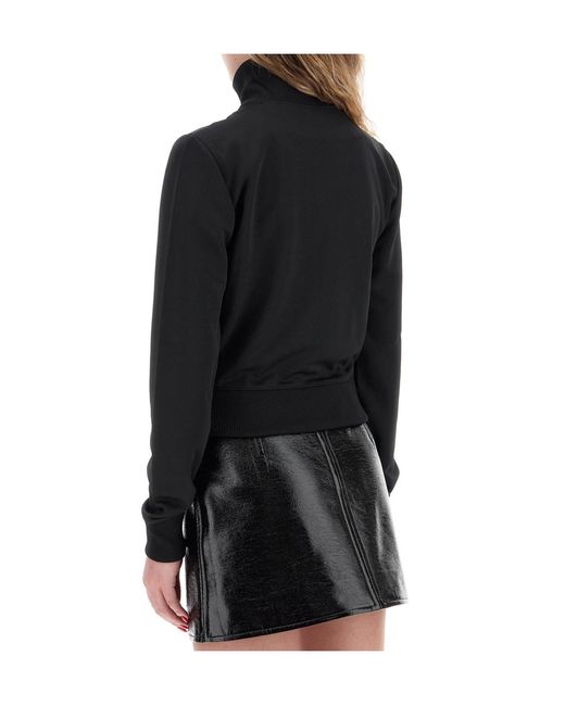 Courreges Black Courrèges Interlock Tracksuit High Neck Jacket