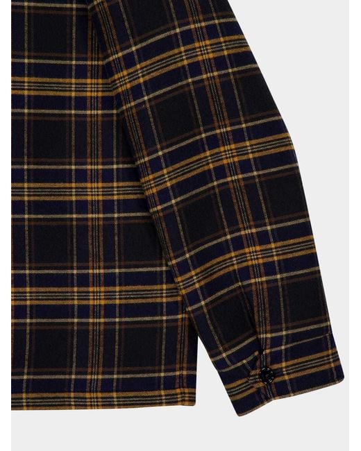 Céline Black Hooded Overshirt for men